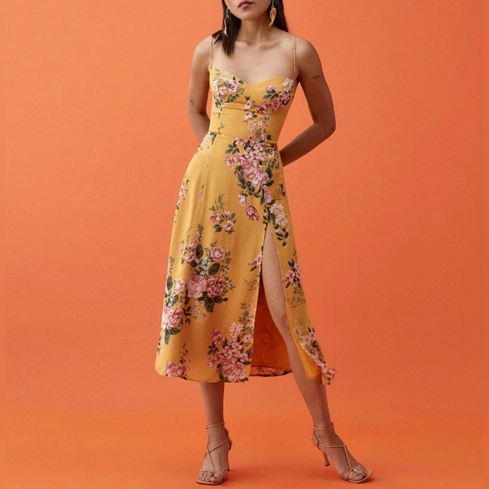 Reformation Juliette Dress in Anjelica size 4